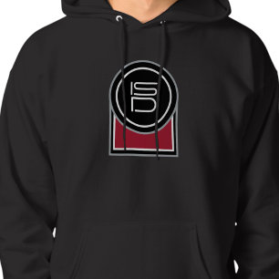 Veste À Capuche Doudoune à capuche pour homme ISD Logo rouge et no