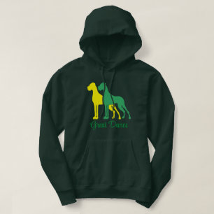 Veste À Capuche Doudoune Grand Danois Naturel