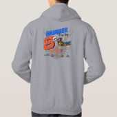 Veste À Capuche Doudoune Hammer Racing 2026 (Dos)