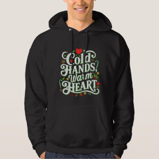 Veste À Capuche Doudoune Mains Froides, Cœur Chaud
