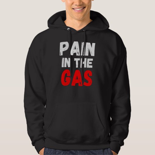 Veste À Capuche Douleur Dans Le Gaz (Devant)