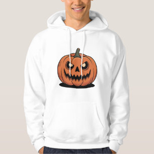 Veste À Capuche Doux sweat-shirt graphique de citrouille d'Hallowe