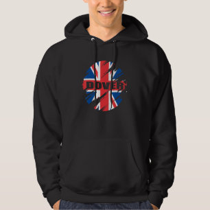 Veste À Capuche Dover British Flag Angleterre Royaume-Uni Angleter