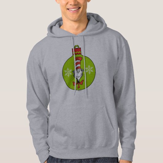 Veste À Capuche Dr. Seuss | Grinch | Classique Chat dans le Chapea (Devant)