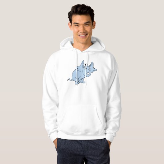 Veste À Capuche Dr Seuss | Horton côté (Devant entier)