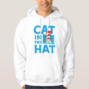 Veste À Capuche Dr. Seuss Logo du Chat dans le Chapeau