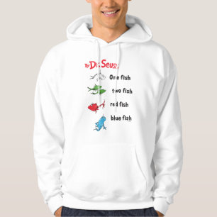 Veste À Capuche Dr Seuss Un poisson deux poissons - Vintage