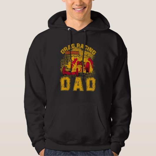 Veste À Capuche Drag Racing Papa (Devant)