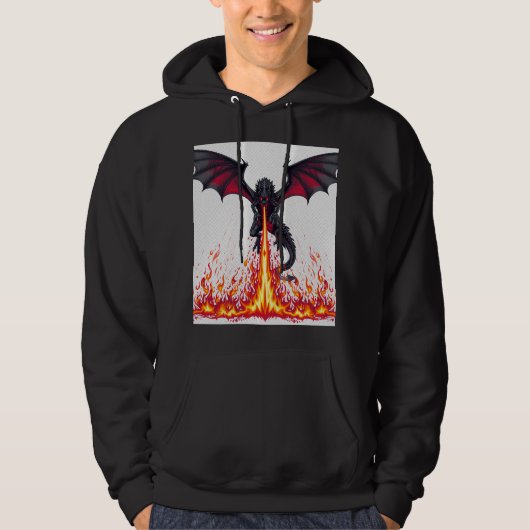 Veste À Capuche Dragon (Devant)