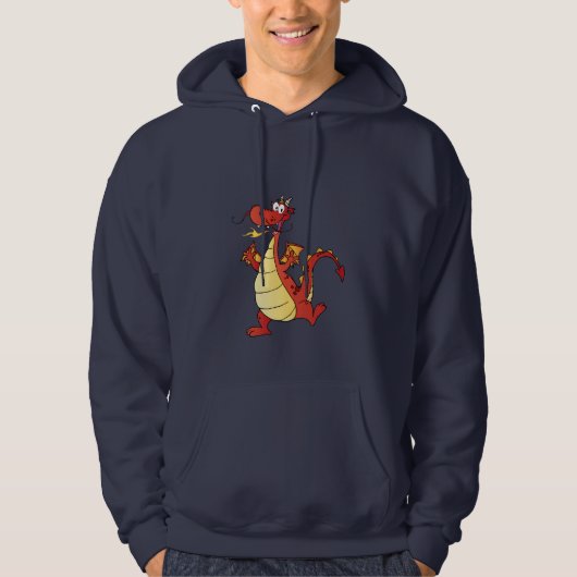 Veste À Capuche Dragon de dessin animé ; Bleu (Devant)