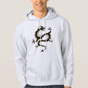 Veste À Capuche Dragon de feu mystique   Illustration de l'art Ima