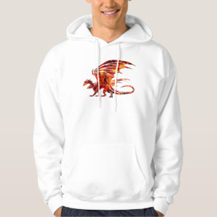 Veste À Capuche Dragon du feu