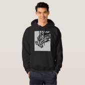 Veste À Capuche Dragon Immortel (Devant entier)