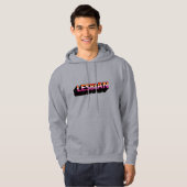 Veste À Capuche Drapeau 3D LESBIENNE (Devant entier)