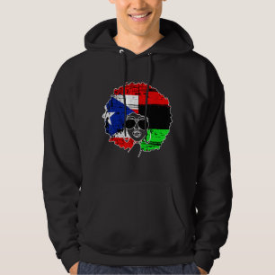 Veste À Capuche Drapeau Afro Latina Boricua Porto Rico