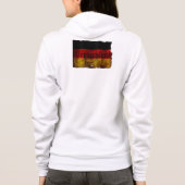 Veste À Capuche Drapeau allemand - Vintage... (Dos)