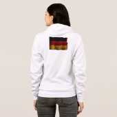 Veste À Capuche Drapeau allemand - Vintage... (Dos entier)