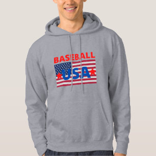 Veste À Capuche Drapeau américain de baseball d'origine True Class