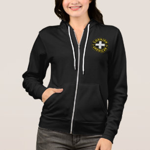 Veste À Capuche Drapeau américain de Cornouille