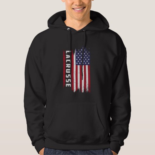 Veste À Capuche Drapeau américain de crosse (Devant)