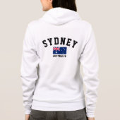 Veste À Capuche Drapeau australien élégant Sydney femmes imprimées (Dos)