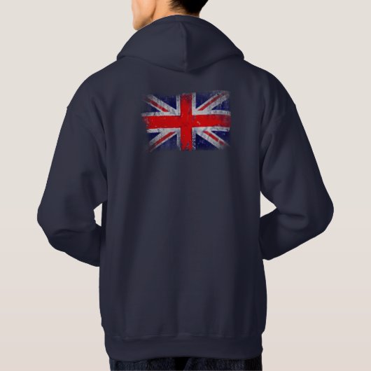 Veste À Capuche Drapeau britannique (Dos)