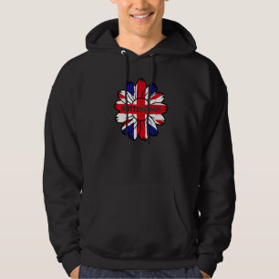 Veste À Capuche Drapeau britannique Angleterre Royaume-Uni Tournes