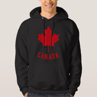 Veste À Capuche Drapeau Canadien Indépendance Maple Leaf Hommes