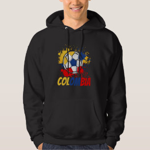 Veste À Capuche Drapeau Colombie Soccer Colombien Hommes Femmes En