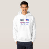 Veste À Capuche Drapeau Cuba (Devant entier)