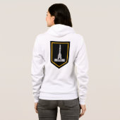 Veste À Capuche Drapeau de Baltimore, Maryland (Dos entier)