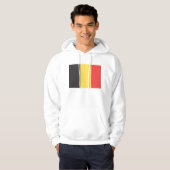 Veste À Capuche Drapeau de Belgique (Devant entier)