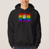 Veste À Capuche Drapeau de fierté LGBTQ+ bispirituel (Devant)
