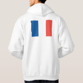 Veste À Capuche Drapeau de France (Dos)