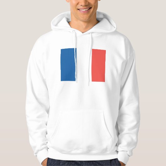 Veste À Capuche Drapeau de France (Devant)