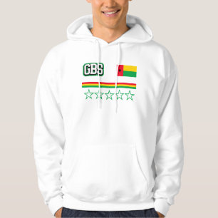 Veste À Capuche Drapeau de Guinée-Bissau