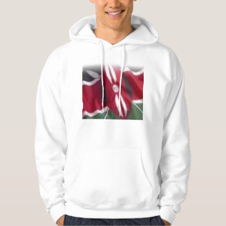 Veste À Capuche drapeau de kenyan, kenyan