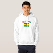 Veste À Capuche Drapeau de la Bolivie (Devant entier)