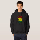 Veste À Capuche Drapeau de la Bolivie (Devant entier)