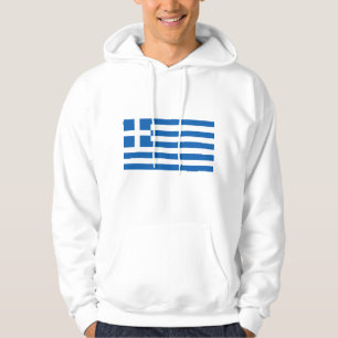 Veste À Capuche Drapeau de la Grèce