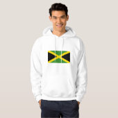 Veste À Capuche Drapeau de la Jamaïque (Devant entier)