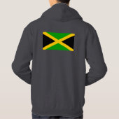 Veste À Capuche Drapeau de la Jamaïque (Dos)