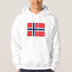 Veste À Capuche Drapeau de la Norvège