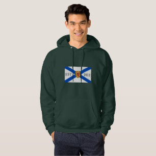 Veste À Capuche Drapeau de la Nouvelle-Écosse 902 Editable
