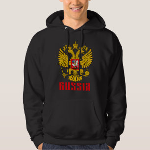Veste À Capuche Drapeau de la Russie Aigle impériale Russie Orthod