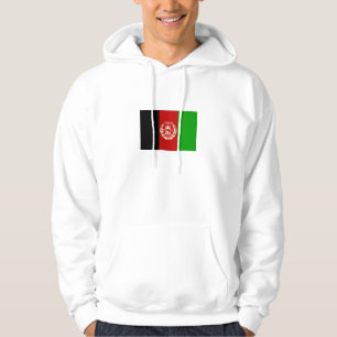 Veste À Capuche Drapeau de l'Afghanistan patriotique