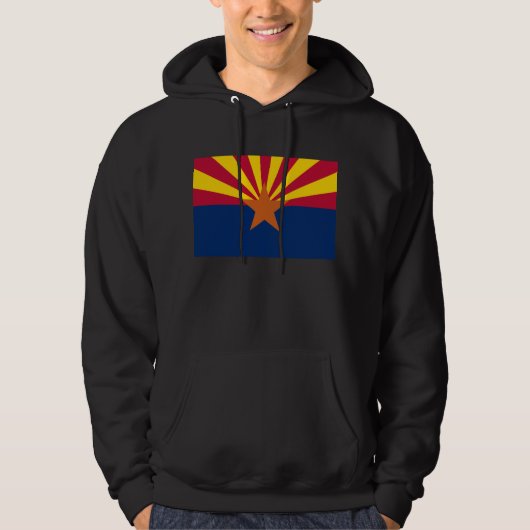Veste À Capuche Drapeau de l'Arizona (Devant)