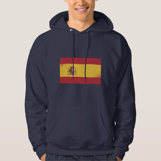 Veste À Capuche Drapeau de l'Espagne (Devant)