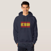 Veste À Capuche Drapeau de l'Espagne (Devant entier)