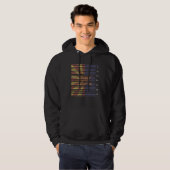 Veste À Capuche Drapeau de l'État de l'Arizona en code-barres de s (Devant entier)